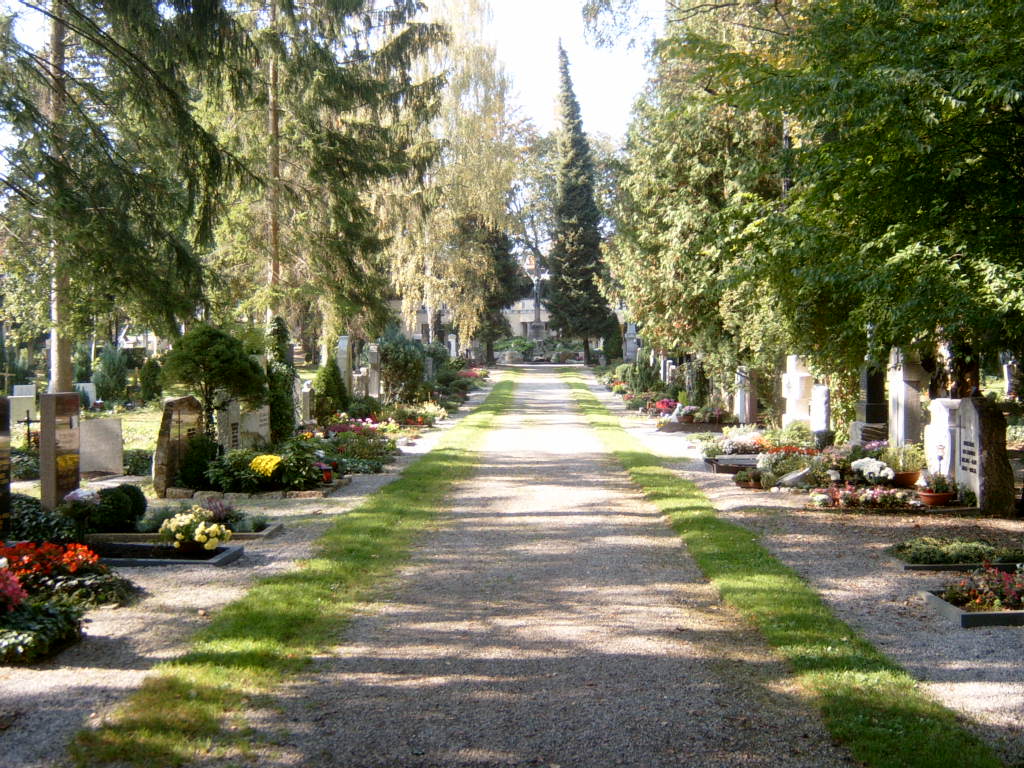 Gräber - Protestantischer Friedhof in Augsburg