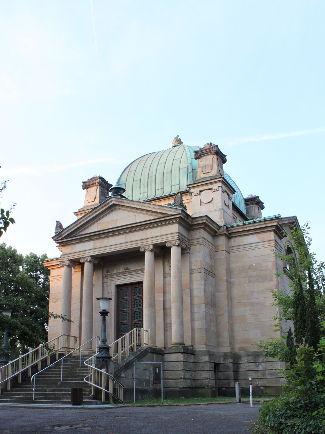 Historisches Krematorium -  Hauptfriedhof in Mainz