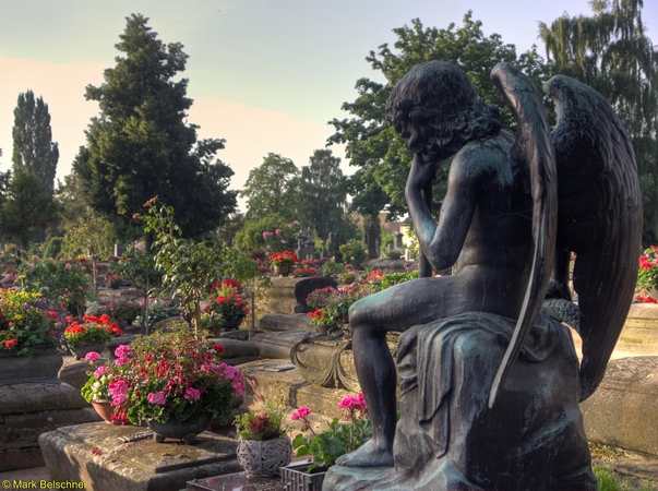 Engelsfigur - St.Johannisfriedhof in Nürnberg