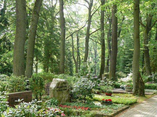 Grabstellen auf dem Waldfriedhof - Waldfriedhof in Bad Homburg v.d.H.
